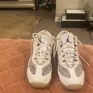 Men Air Jordan 11s Colbalt